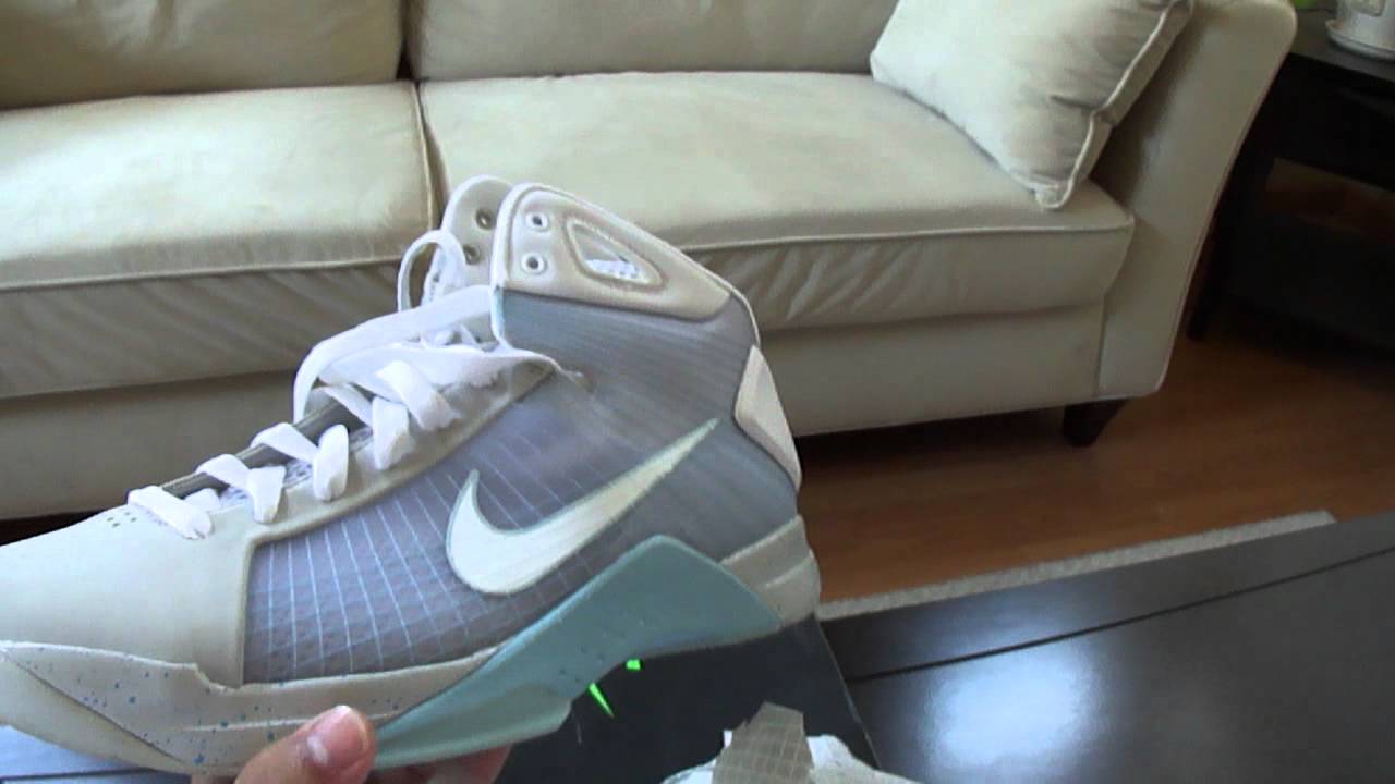 Shoe Nike Marty Air Mag - YouTube