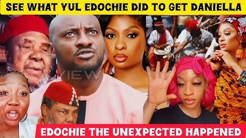Chaii‼️see what Yul EDOCHIE did to get Daniella EDOCHIE the unexpected happened 