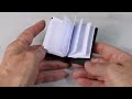 Cómo hacer un libro en miniatura fácil. Usa sólo una hoja de papel.
