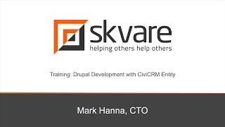 Celebrity Training: Drupal Development with CiviCRM Entity Wealth