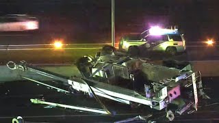 Construction Vehicle Involved In Rollover Crash On I-10 Near Ray Road