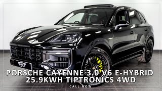 PORSCHE CAYENNE 3.0 V6 E-HYBRID 25.9KWH TIPTRONICS 4WD #carforsale #usedcars #porschecayenne