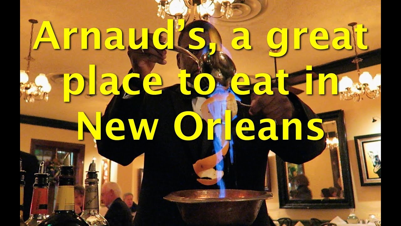 Café Brûlot at Arnaud's Great Restaurant in New Orleans YouTube