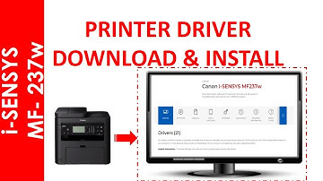 i SENSYS MF237W PRINTER DRIVER CONFIGURATION