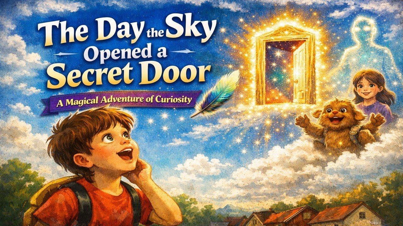 The Day the Sky Opened a Secret Door: A Magical Adventure of Curiosity.