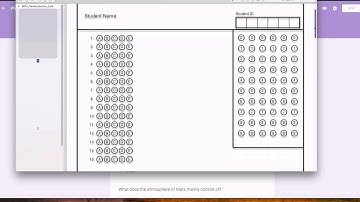 Use Paperscorer to Create Print Answer Sheets without a Google Quiz
