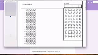 Use Paperscorer to Create Print Answer Sheets without a Google Quiz