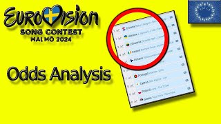 Semi-final 1 Odds Analysis | Eurovision Song Contest 2024