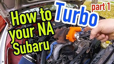 How to turbo your non turbo Subaru - Part 1 - Dirtcheapdaily : Ep.35