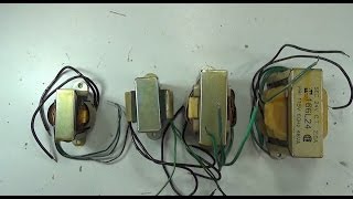 Step down transformers explained, fusing, voltages, resistance check | methods & tips |