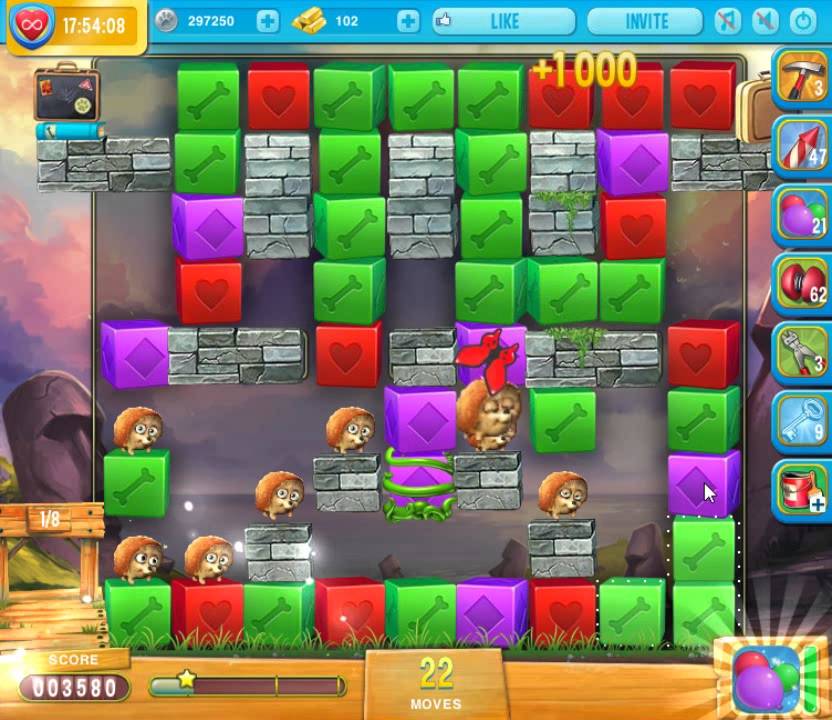 Pet Rescue Saga level 1250 no boosters 😈 ►TOBIAS DEAMON◄
