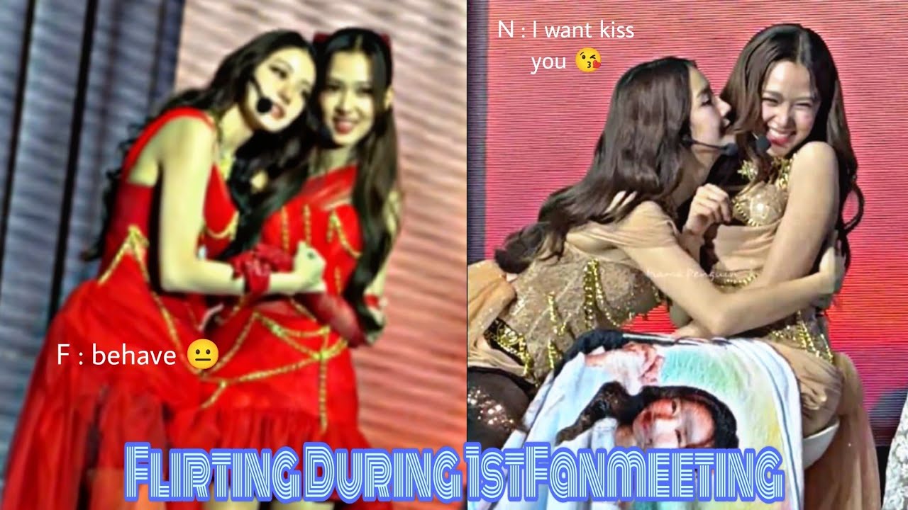 Namtan tried several times to kiss flim|Film can't handle namtan's flirting🤭