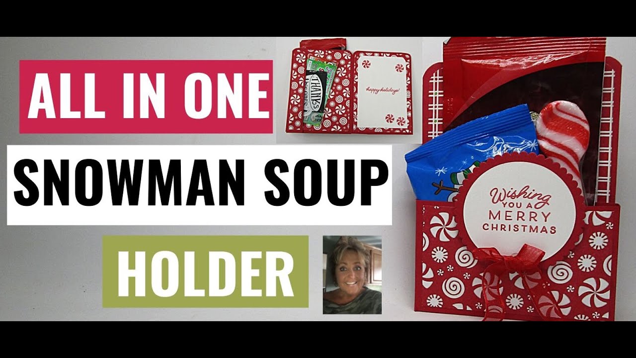 All  In  One  Snowman  Soup  Holder