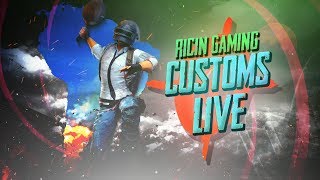 PUBG Mobile Live Custom Rooms | RICIN GAMING |