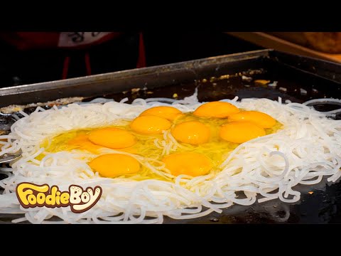37년 전통 부산에서만 먹을 수 있는 계란 만두 / Egg dumpling - Korean Street Food / 부산 서동미로시장 맛나분식