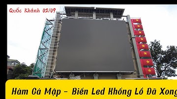 Biển Led Thay Thế Hàm Cá Mập Đã Xong - Hồ Gươm Tỏa Sáng Khắp Nơi