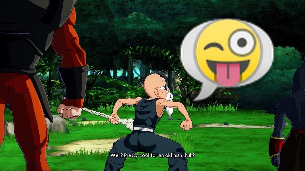 DBFZ 😁 Android 17, 18, 21 vs 🥳 Master Roshi Kid Buu Android 16