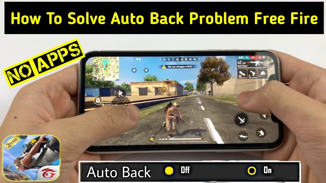 Free fire auto back problem thik kaise kare | how to solve auto back problem in free fire | Raj725YT