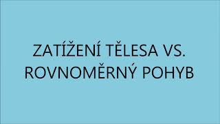 Svět v pohybu aneb pohyb těles a jeho vlastnosti