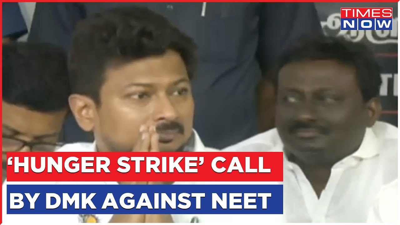 DMK Students Wing Holds Massive Hungers Strike In Tamil Nadu Against NEET | Latest English News