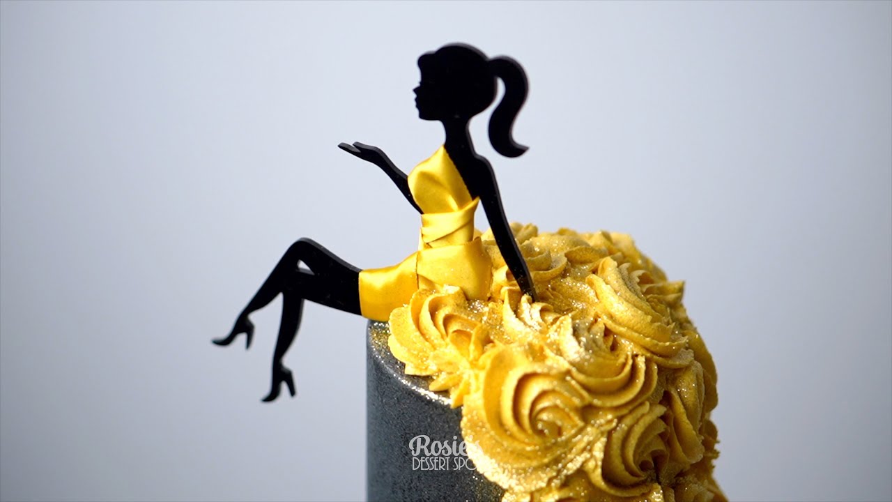 Fun Dress Cake Tutorial YouTube