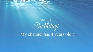 My channel has 4 years old !! | Celines Wonderland