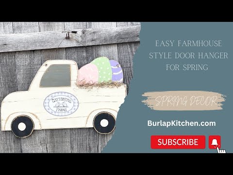 Farmhouse wood blanks craft set – Burlap Kitchen