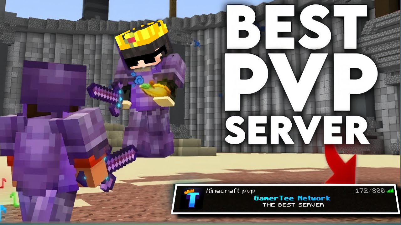 MINECRAFT BEST PVP SERVER (CRACKED) - YouTube