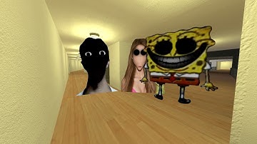 Alternate And Shakira And Scary Spongebob Nextbot gmod