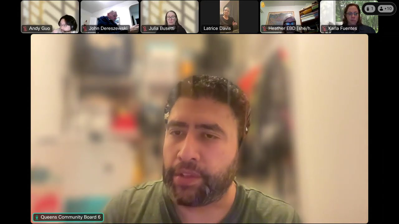 CB6 Transportation, Public Transit, Street Safety Briefing - January 22, 2026