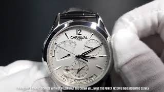 Carnival Dual Time - The best automatic watch from china in the market