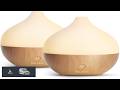SALKING Essential Oil Diffuser (Set of 2) 100ml Small Aromatherapy Diffuser