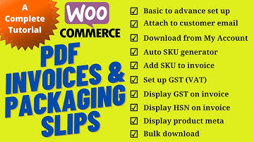 A Complete Guide To Create Customized Invoices & Packaging Slips For Woocommerce 2021