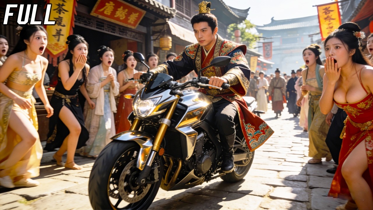 Un joven moderno viaja al pasado, corre en moto y conquista a princesa y santa 🏍️👑✨