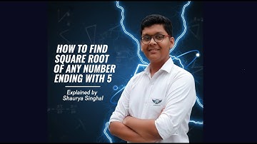 Fastest Trick to Find Square Root of Any Number Ending with 5|The Ultimate Square Root Trick #shorts