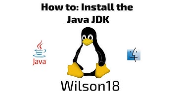 How to: Install the Java JDK on Mac OS X