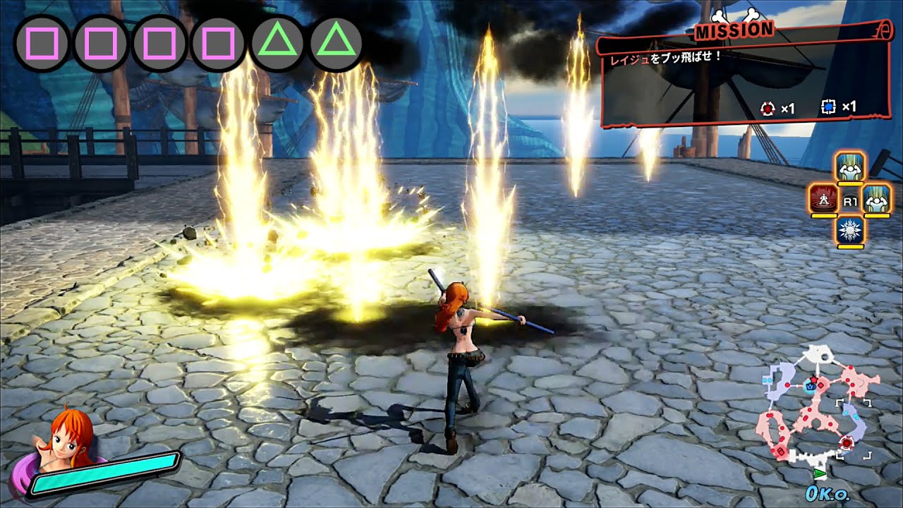 【海賊無双4】ナミ モーション集【ONE PIECE Pirate Warriors 4】