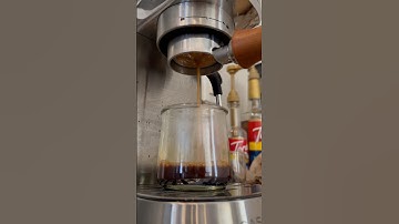 Dialing in an #espresso shot with upgraded bottomless portafilter