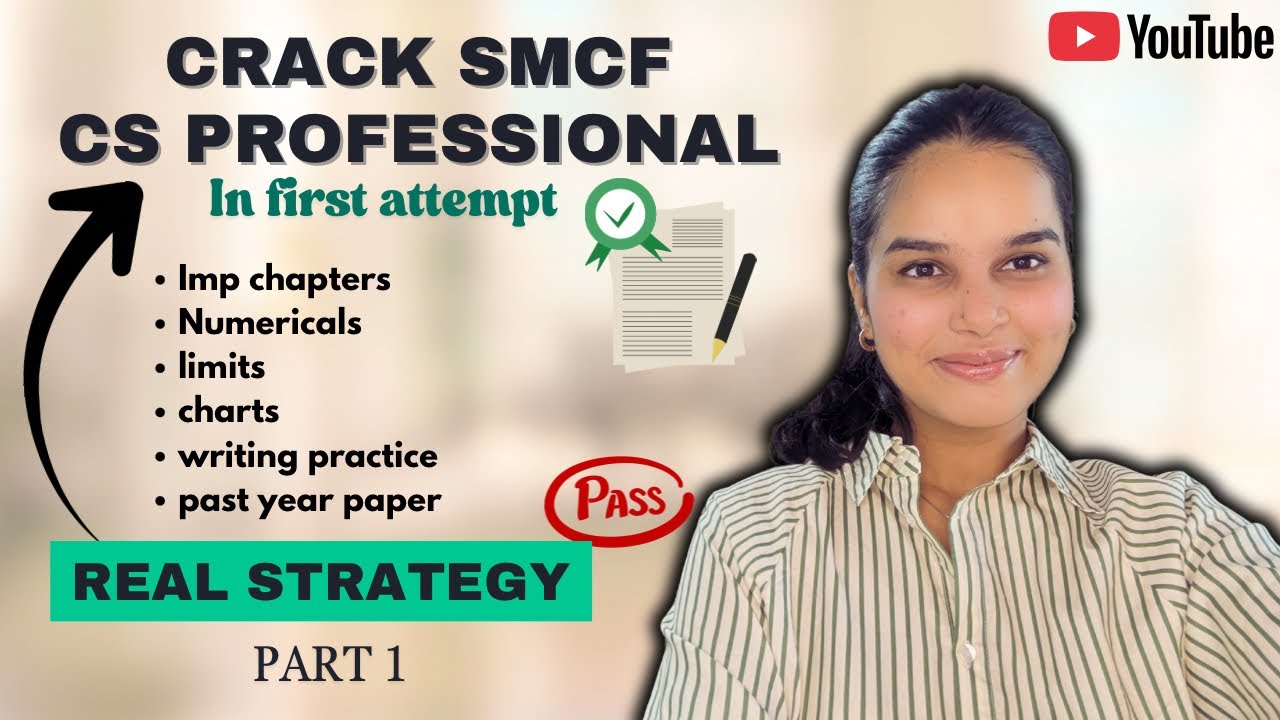 How to Prepared SMCF CS Professional 2025 | PART 1: Detailed Strategy for Corporate Finance |