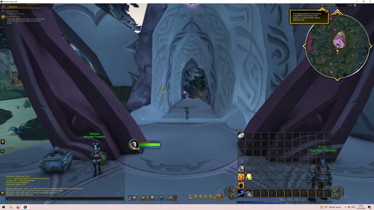 Let's Play: World of Warcraft - Alliance Draenei Shaman - Part 6 - Draenei Starting Area: