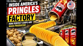 Inside America’s Pringles Factory | How Perfect Chips Are Mass Produced