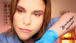 ASMR Pre Op Assessment Before Shoulder Surgery | Full Doctor Exam