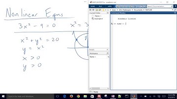 Solve Nonlinear Equations with MATLAB