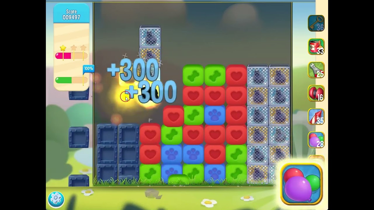 Pet Rescue Saga level 5264 no boosters | PuzzledCubes.site