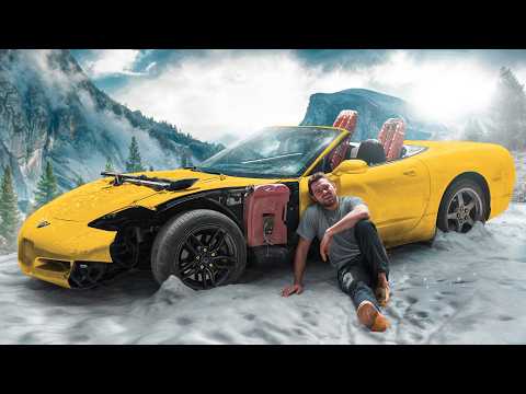 Overland Camping In A Corvette 