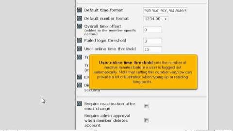 How to configure Features and Options in SMF - SMF Tutorials