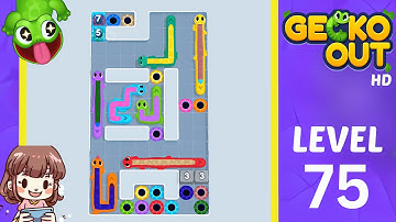 Gecko Out Level 75 Solution Walkthrough