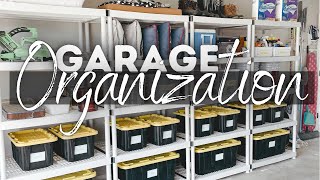 ULTIMATE GARAGE ORGANIZATION | GARAGE ORGANIZATION IDEAS | ORGANIZE WITH ME 2021