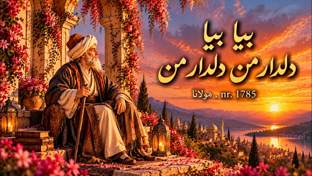 Divan-i Shams - 1785- rumi - مولانا بلخی -  دیوان شمس  - بیا بیا دلدار من دلدار من