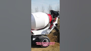 self loading concrete mixer #selfloadingmixer#concreteprojects